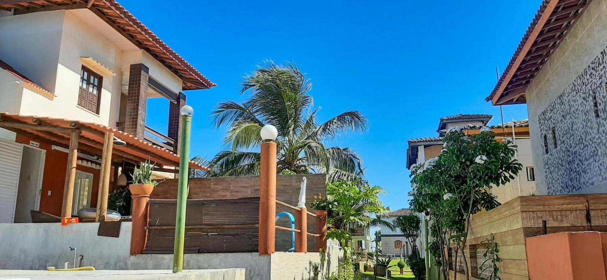 Chale Brisa Mar Pe Na Areia Em Barra Do Jacuipe Villa Camaçari Eksteriør bilde