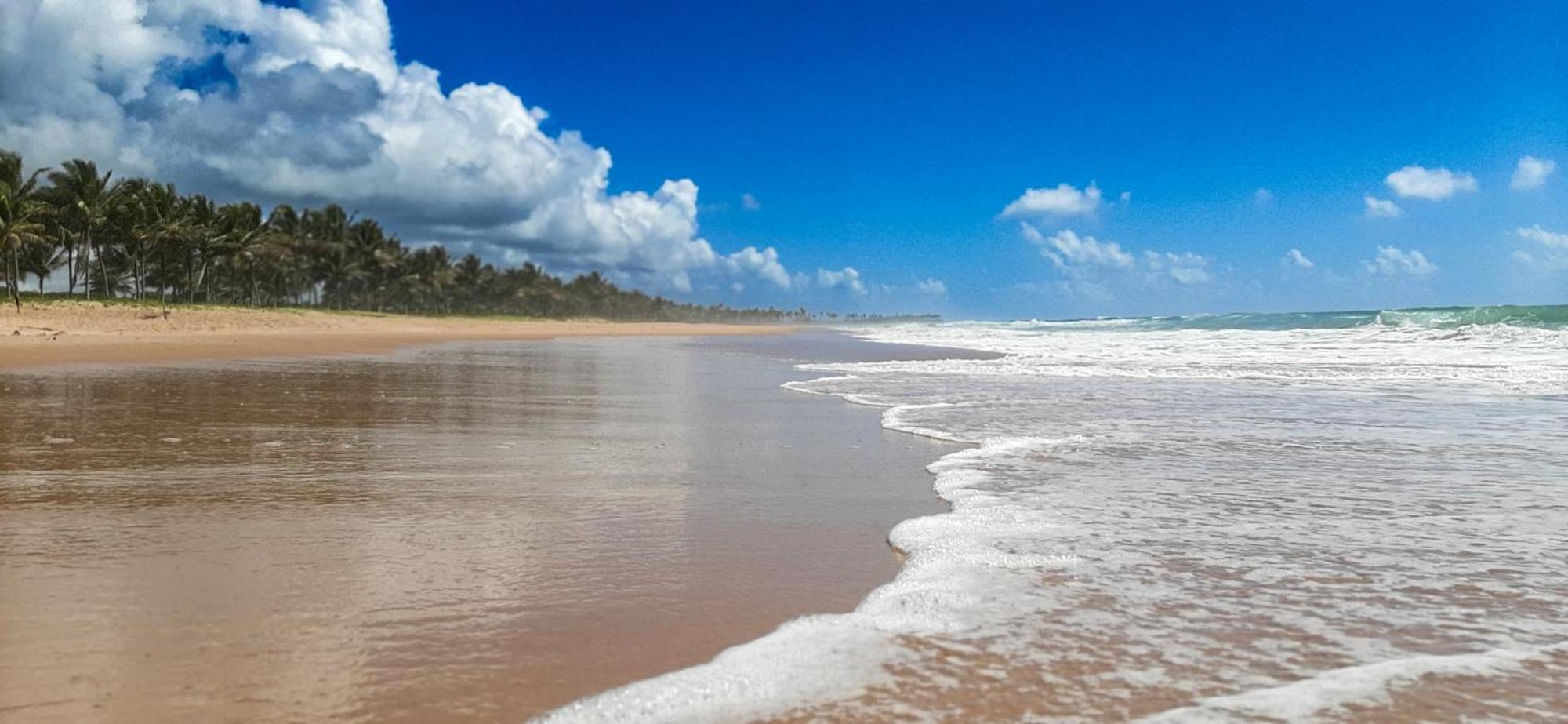 Chale Brisa Mar Pe Na Areia Em Barra Do Jacuipe Villa Camaçari Eksteriør bilde