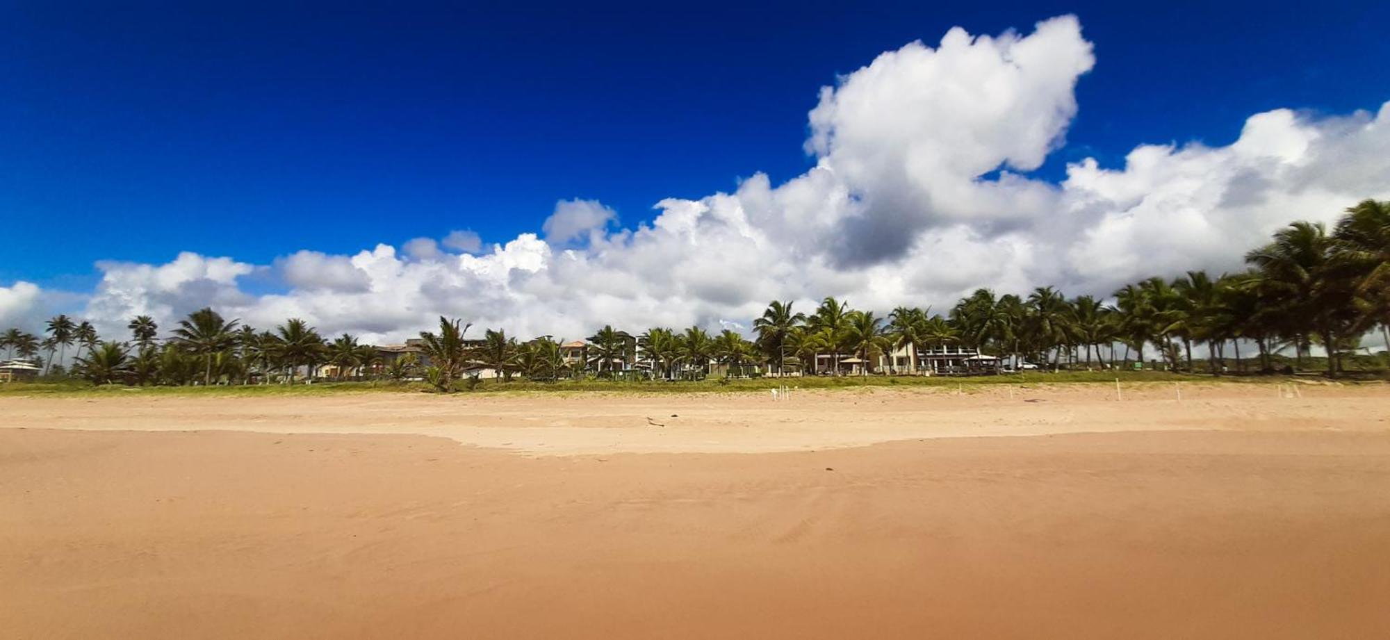 Chale Brisa Mar Pe Na Areia Em Barra Do Jacuipe Villa Camaçari Eksteriør bilde